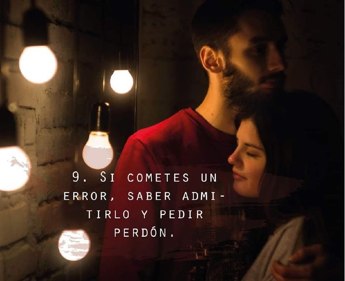 Los 10 mandamientos para un matrimonio. - 9