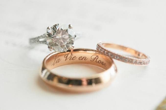 Frases para grabar en argollas💍 3