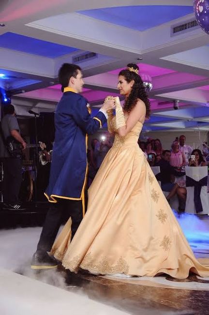 Boda inspirada en "la bella y la bestia" 4
