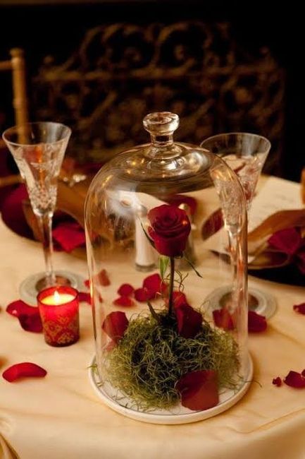 Boda inspirada en "la bella y la bestia" 8