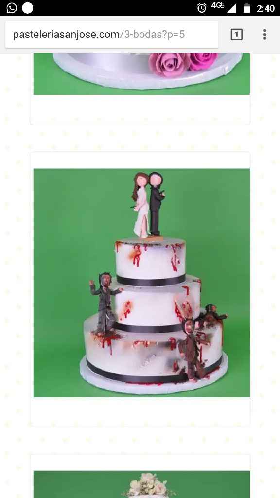 Pastel de Zombies (ya lo Eligió el Novio) - 1