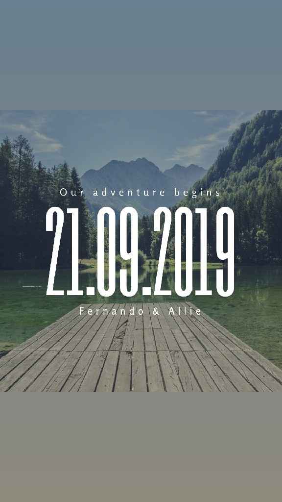 save the date - 1