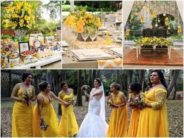 Boda con Color Amarillo y Negro! - 8