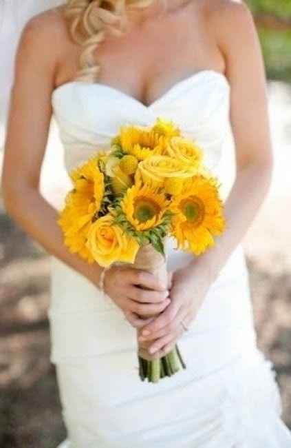 Ramos de Novia "amarillo" - 6
