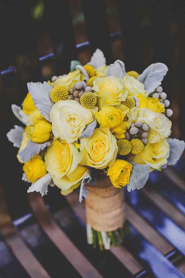 Ramos de Novia "amarillo" - 13