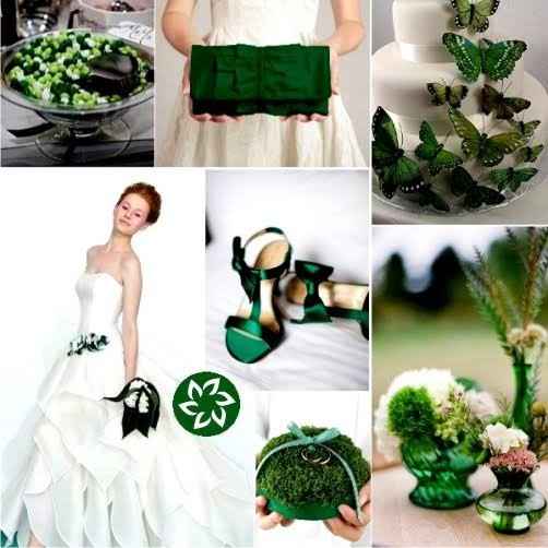 Boda en color verde🍀🌲💚 - 12