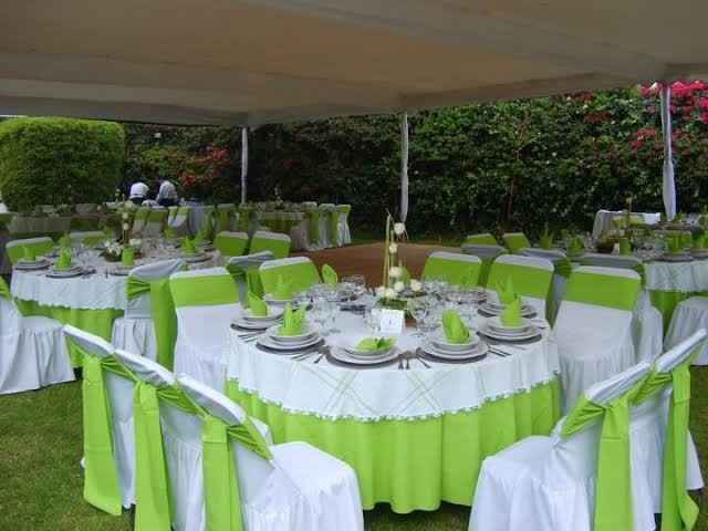 Boda en color verde🍀🌲💚 - 16