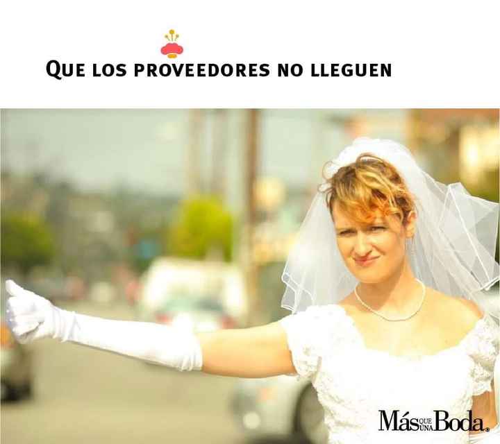Las peores pesadillas de la novia😦 - 2