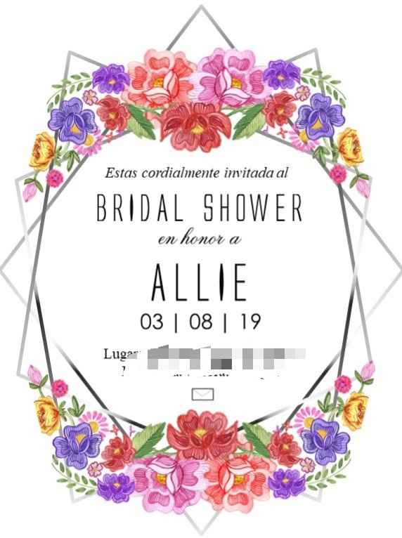 Bridal Shower Allie☀️ - 1