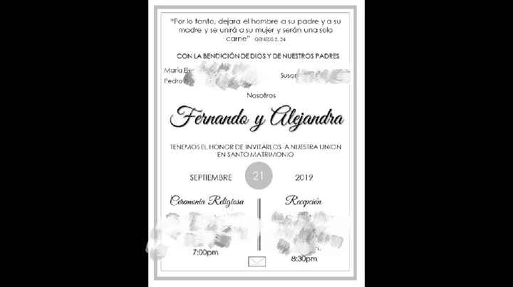 Frases para las invitaciones ¿cómo es la tuya? - 1