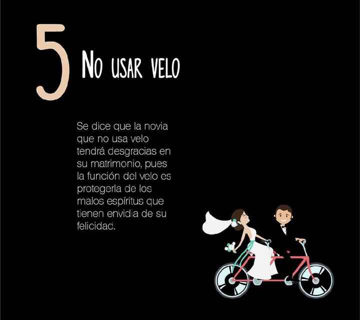 5 cosas que dan mala suerte en la boda 🍀 - 5