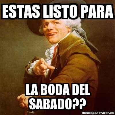  Viernes de... ¡memes de boda! - 1