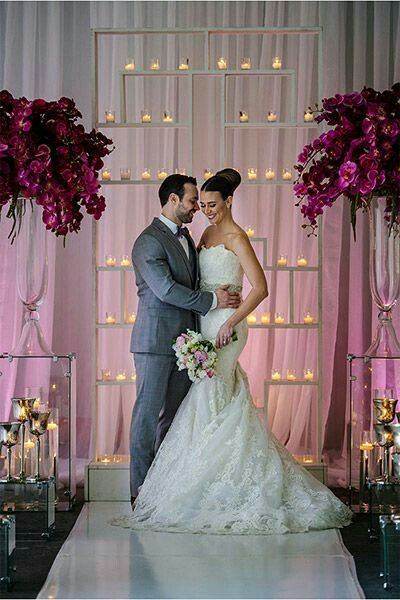  Ideas para decorar la entrada a la recepcion - 1