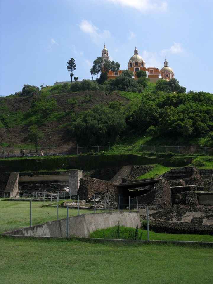 Zona arqueológica: Cholula Puebla