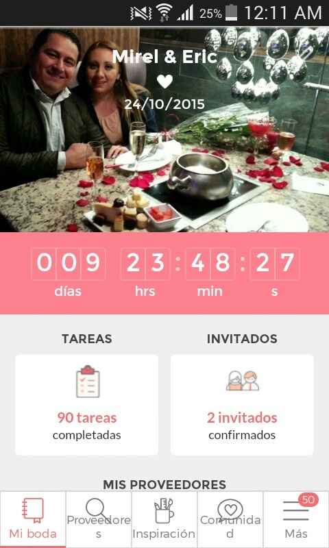 Mi contador dice 09 días! - 1