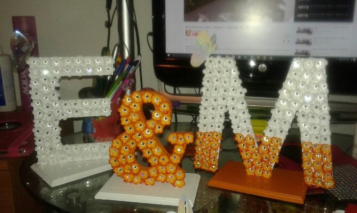 Letras para mesa de dulces - 2