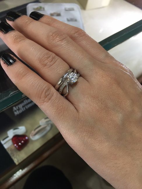  Argolla de matrimonio + Anillo de Compromiso - 1