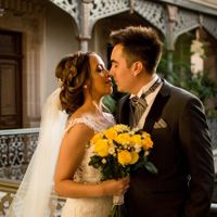 Ramos de novia en amarillo - 1