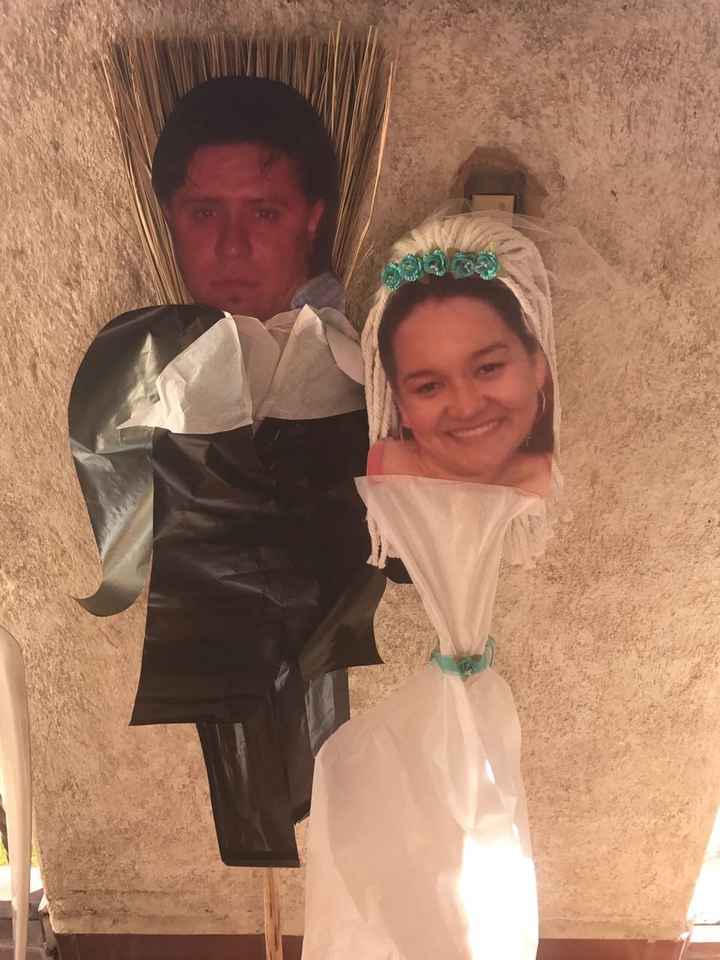 La mejor toma de los novios