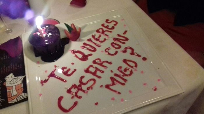 ¿Cómo reaccionaste cuando tu FM te propuso matrimonio? - 1