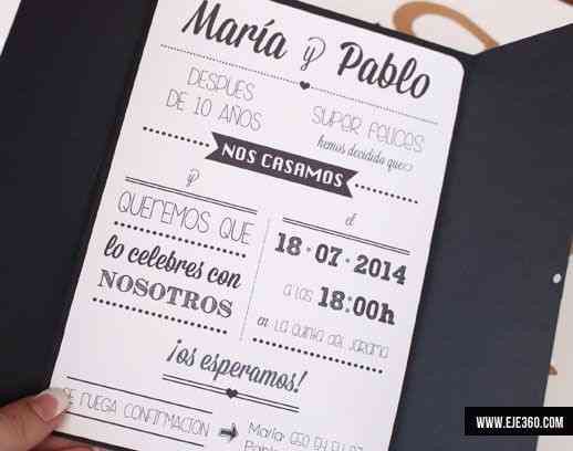¿Cuál es tu diseño de invitación de boda favorito? - 1