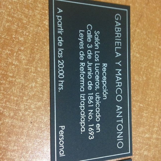 Invitaciones en Santo Domingo? 5