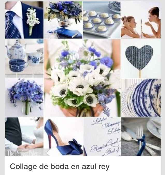 Me desanimaron con el azul rey  - 1