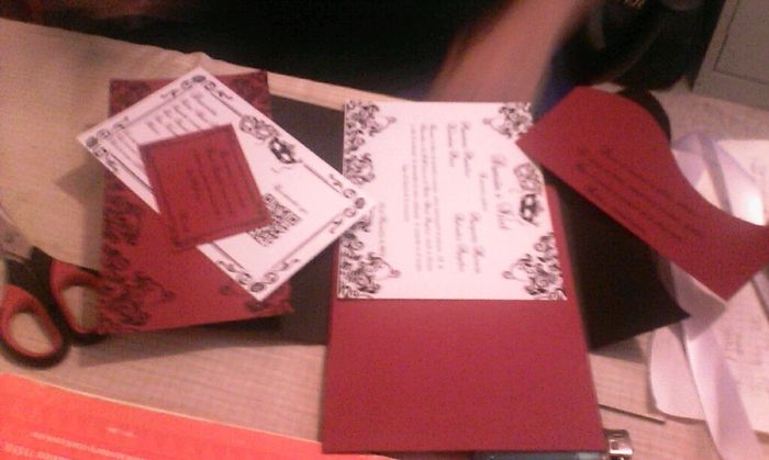 Progreso invitaciones. - 2