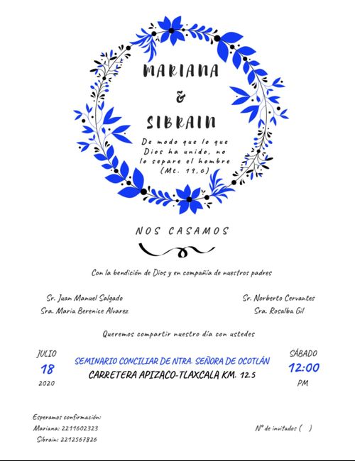 Cómo hice mis invitaciones? 3