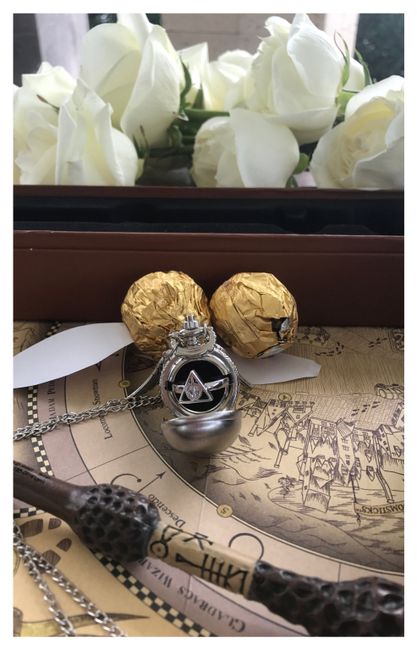 Una encantada pedida de mano estilo harry potter - 4
