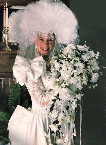 Top ten de los vestidos de novia más feos!! - 7