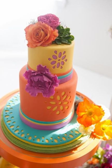 Pastel tipo boda mexicana - 3