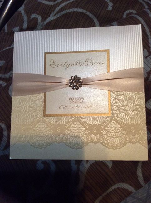 Así mandamos a hacer las invitaciones de boda - 1