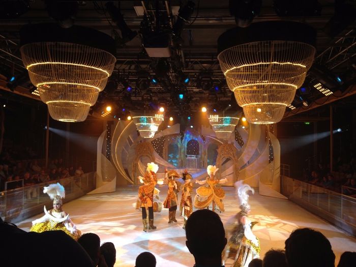 Show de patinaje sobre hielo