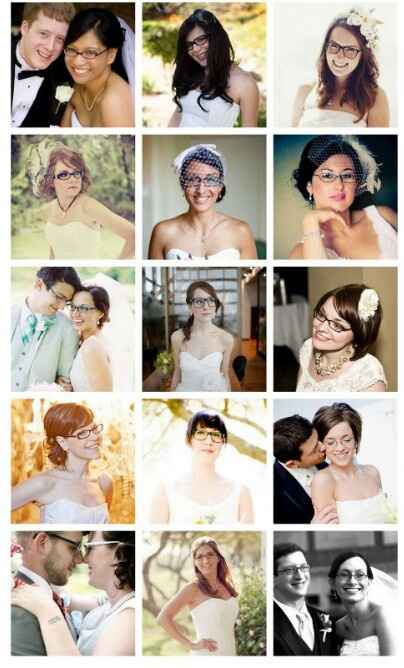 Novias con lentes - 3