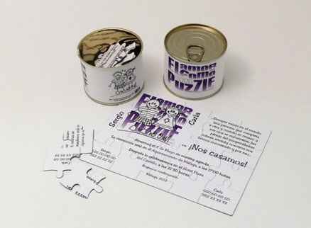 Invitaciones en lata  - 1