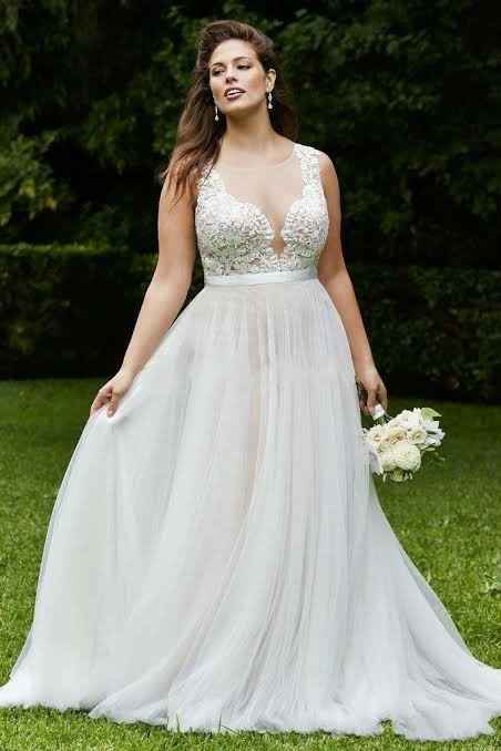 Vestidos de novia plus size - 1