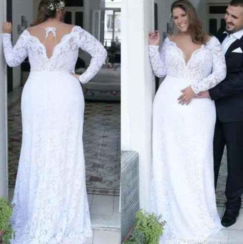Vestidos de novia plus size - 2