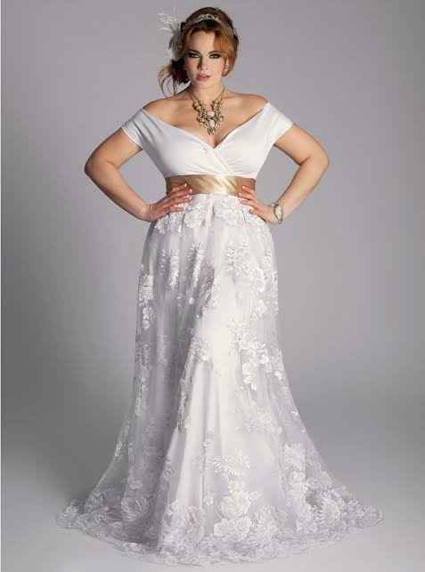 Vestidos de novia plus size - 7