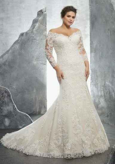 Vestidos de novia plus size - 9