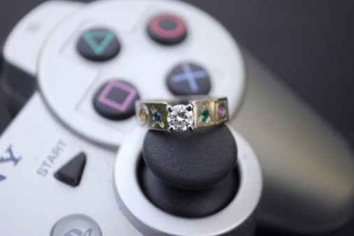 anillo de compromiso 