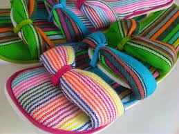 pantuflas artesanales 