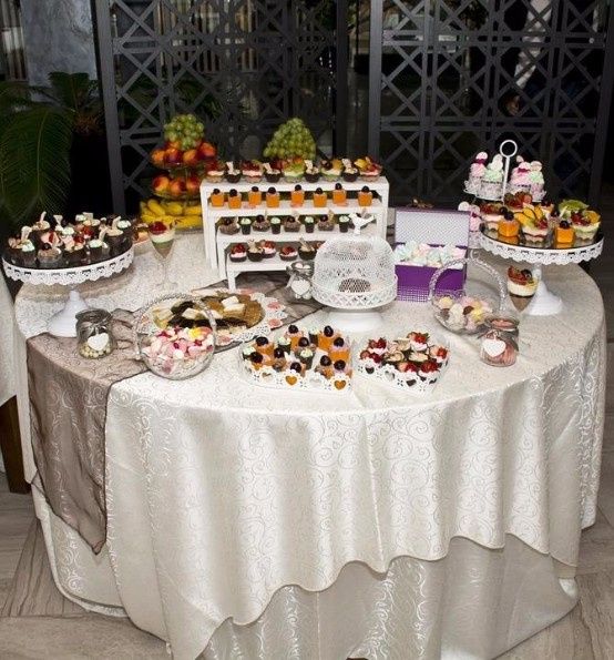 mesa de dulces sin pastel 