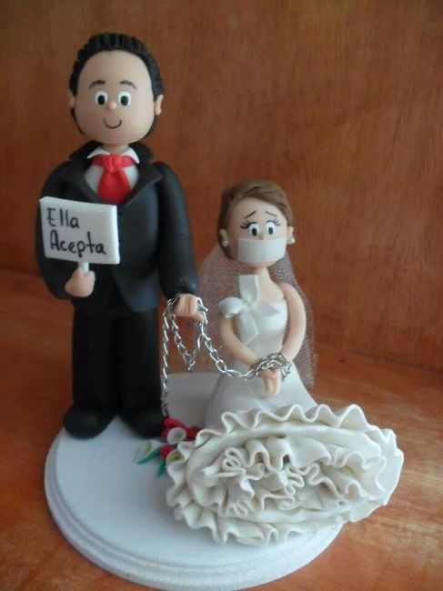 Muñequitos para el pastel - 1