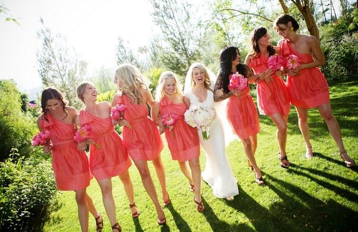 Como elegir el color para las damas de honor - 2