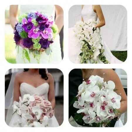 Plis ayudenme a encontrar un ramo de novia en color morado, puede ser floral o de cristales - 3