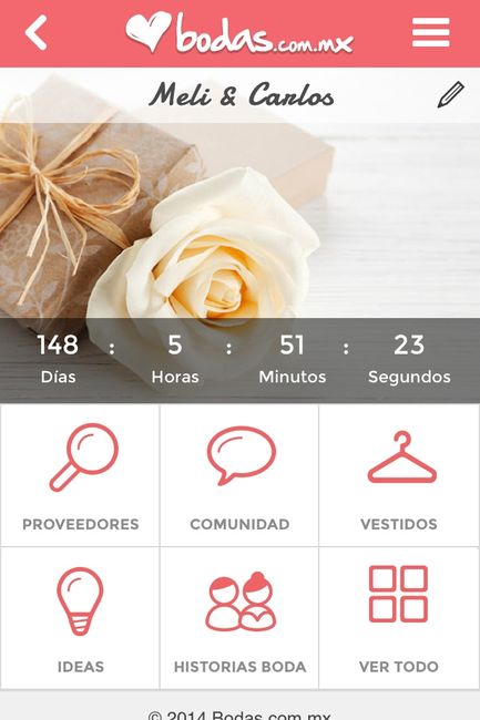 Contador app Bodas