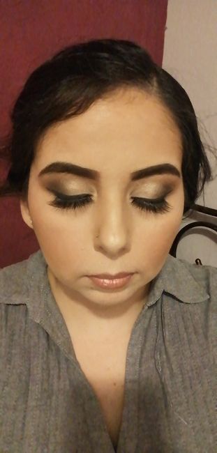 prueba de maquillaje y peinado 2