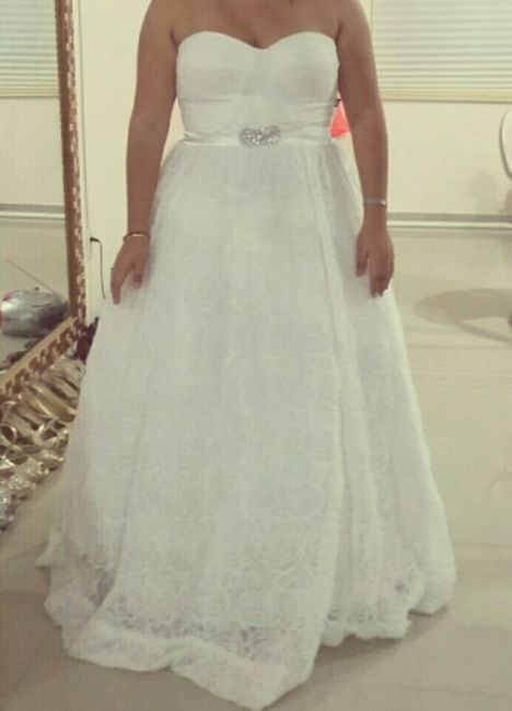 CambiÓ de vestido a 18 dias! - 1