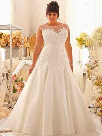 Novia gordita !!! que tipo de vestido.... - 4